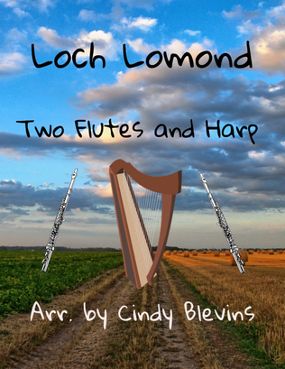 Loch Lomond, Two Flutes and Harp
