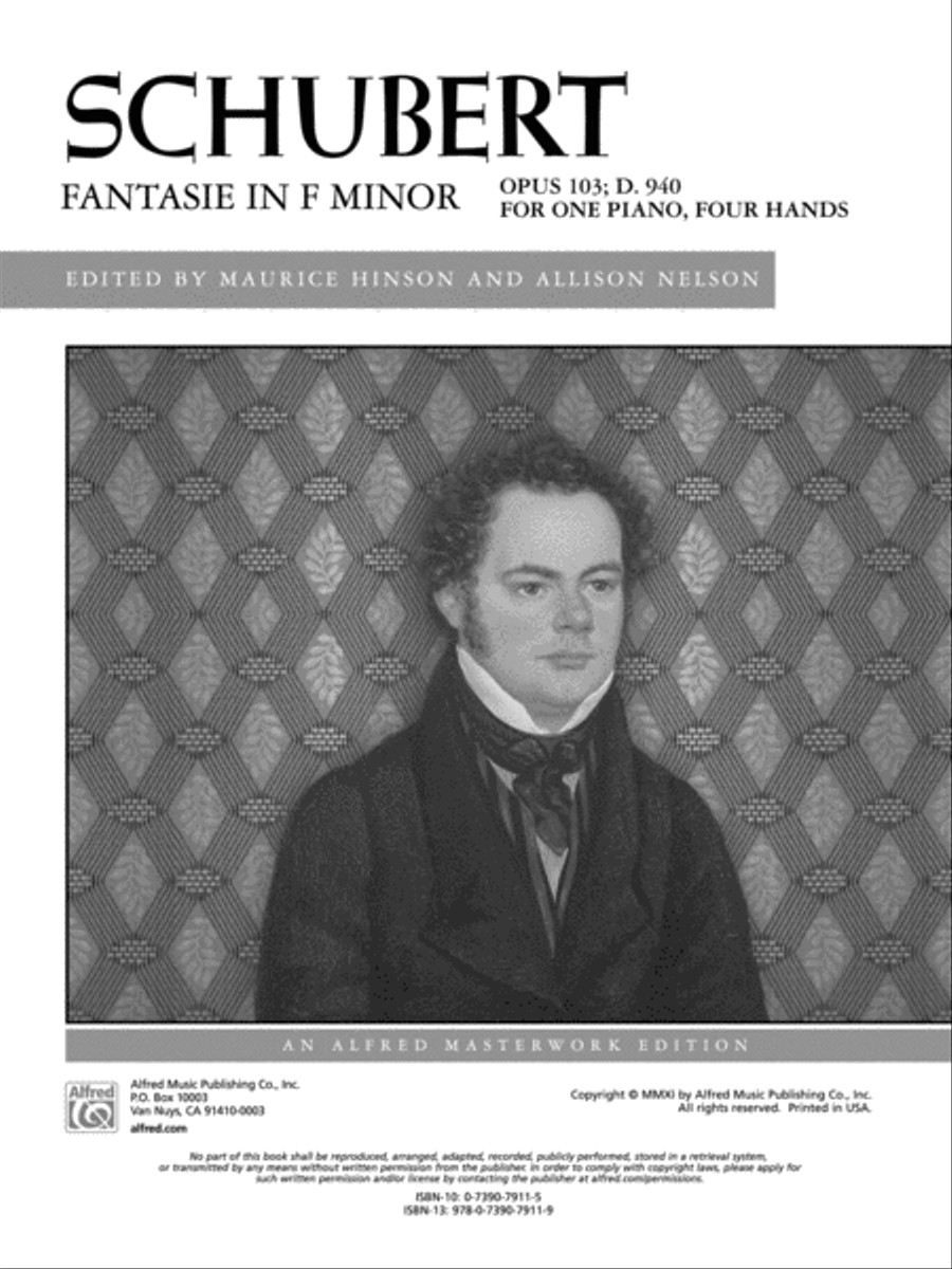 Schubert -- Fantasie in F Minor, Op. 103, D. 940 Small Ensemble scores gallery preview page 6
