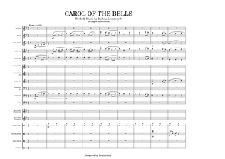 Carol Of The Bells (Pentatonix) for Marching Band