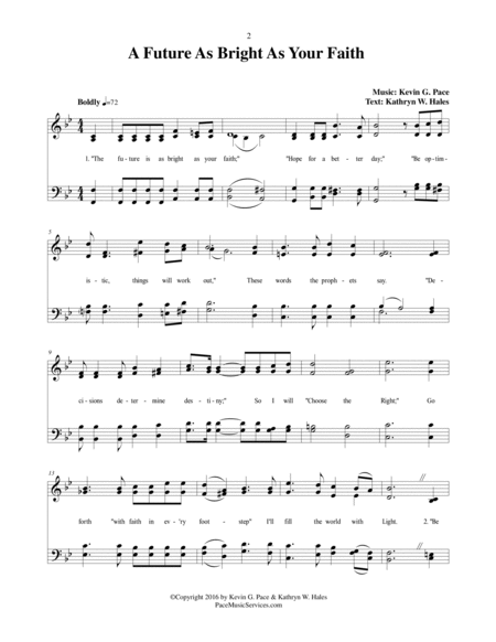HYMNS 9: 25 original sacred SATB hymns (hymn #s 201-225) image number null