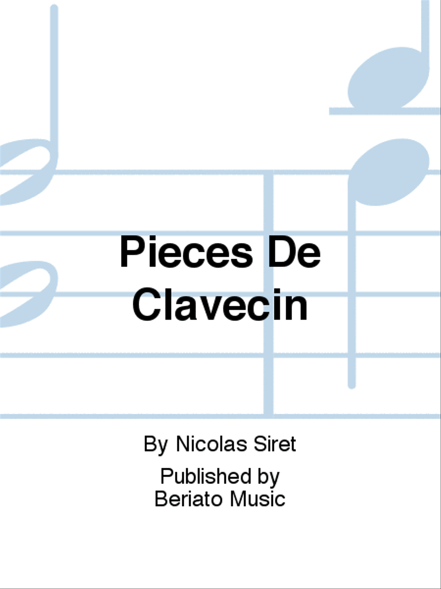 Piéces De Clavecin Harpsichord scores gallery preview page 1