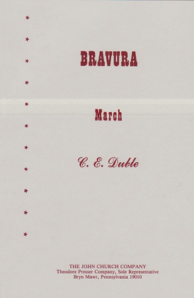 Book cover for Bravura