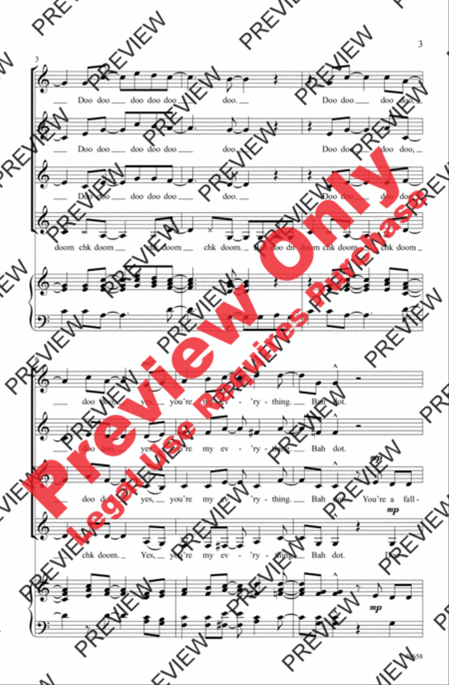 Everything A Cappella scores gallery preview page 3