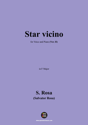 Book cover for S. Rosa-Star vicino,Ver. II,in F Major
