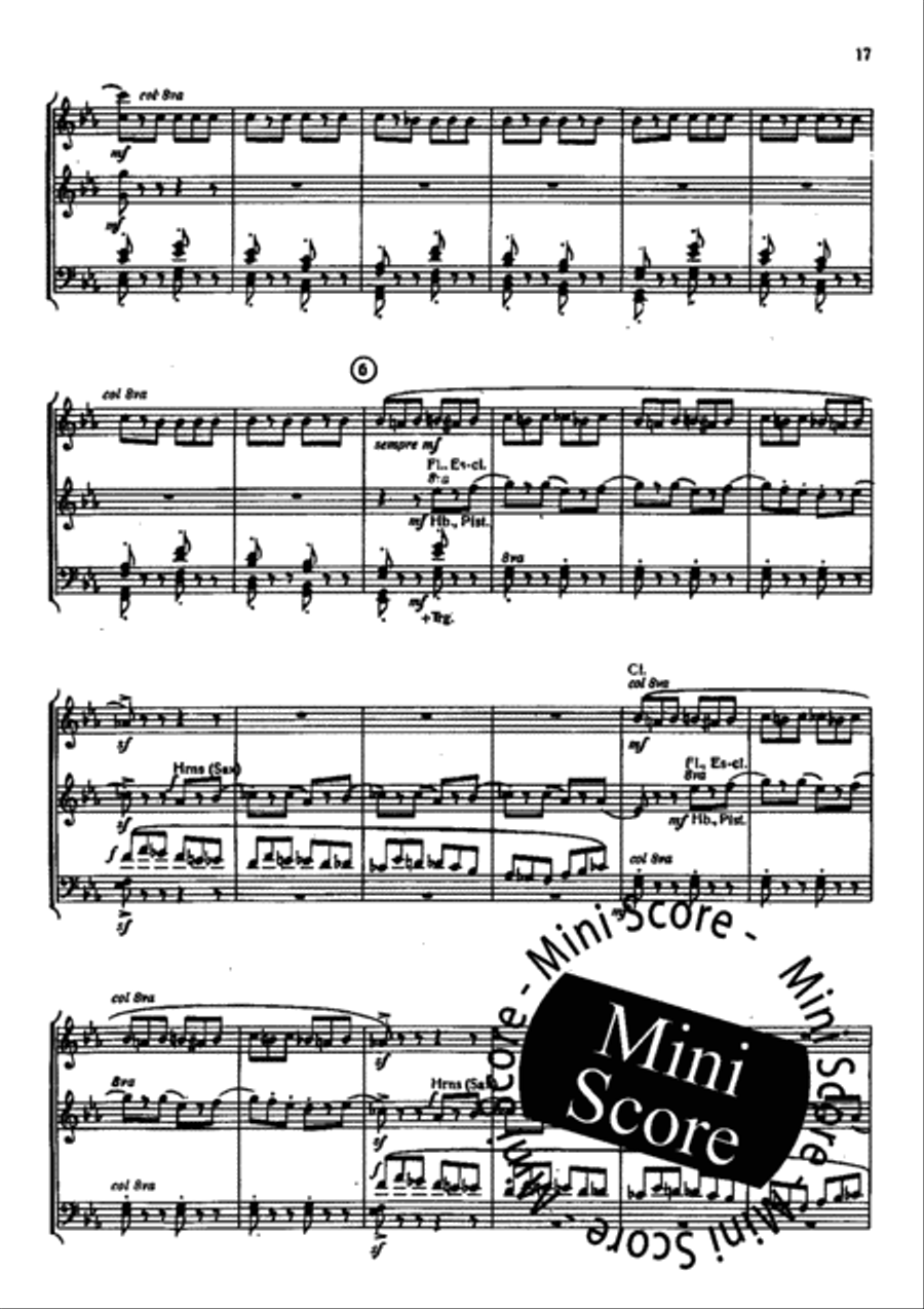 Capriccio Italien Capriccio Italien Concert Band scores gallery preview page 20