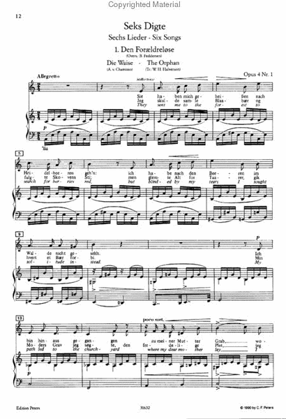 Samtliche Lieder - Band I, Op. 2-49