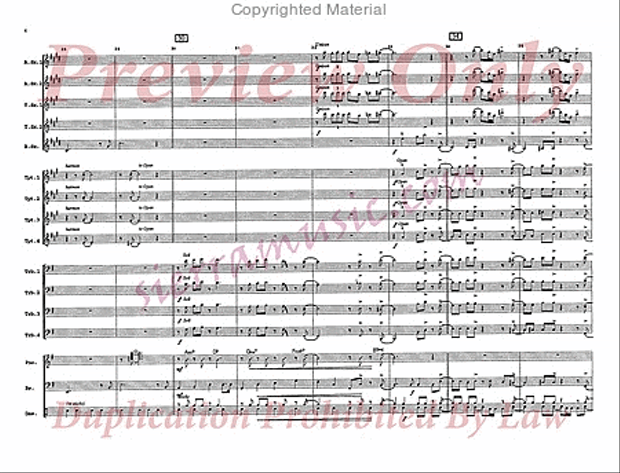 God Rest Ye, Merry Gentlemen Jazz Ensemble scores gallery preview page 5