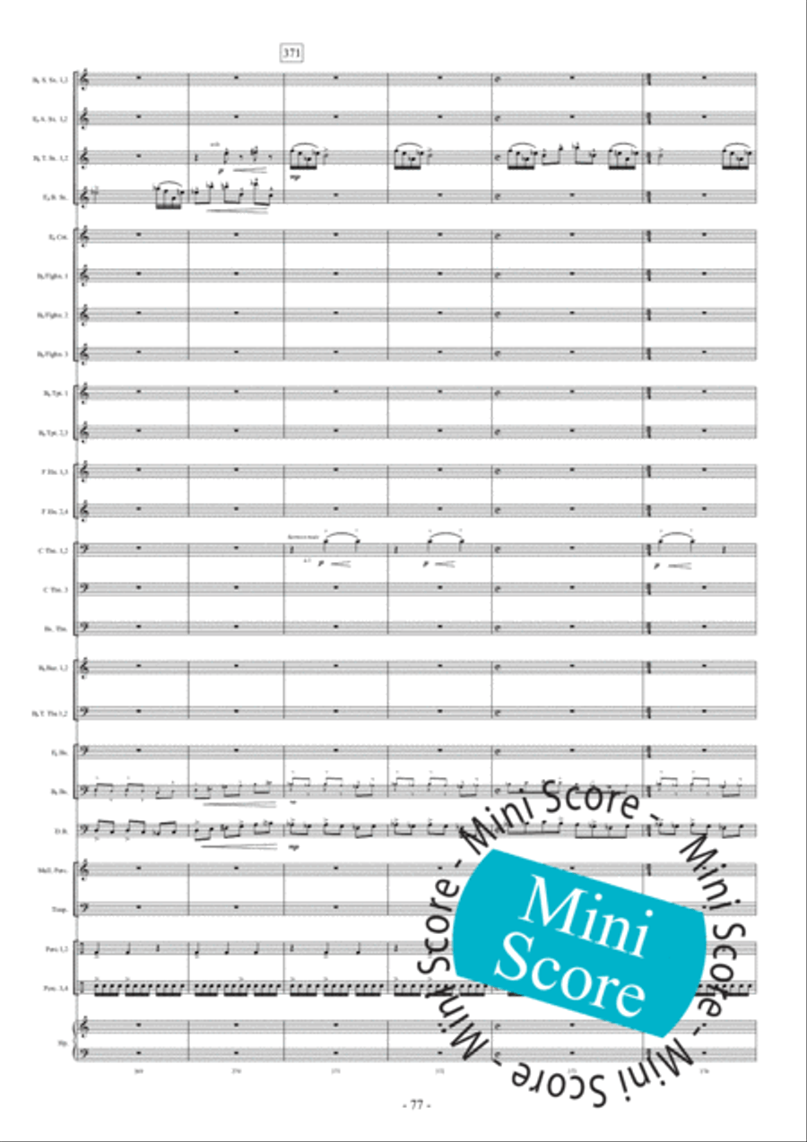 Migyur Fanfare Band scores gallery preview page 83