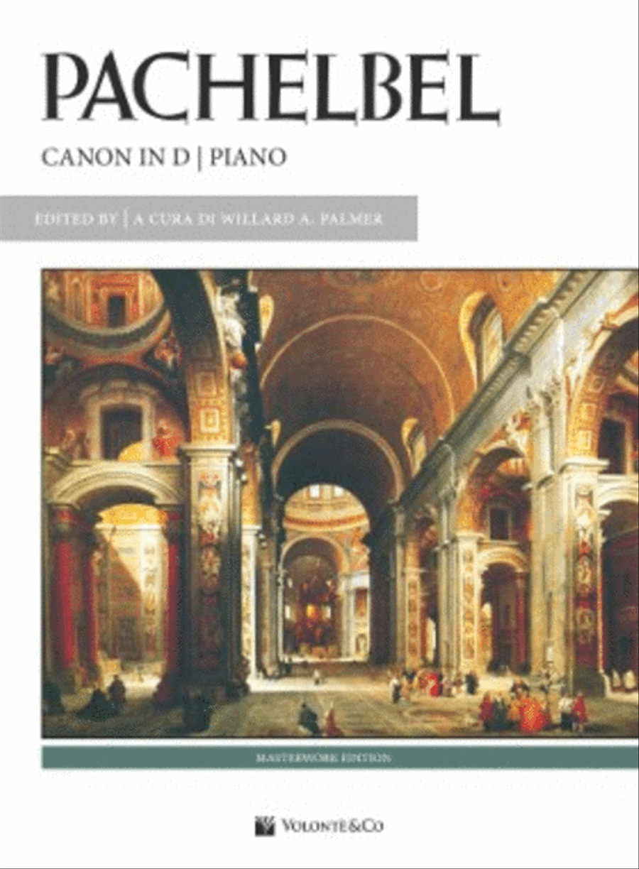 Canone In Re Maggiore per Piano Piano Solo scores gallery preview page 1