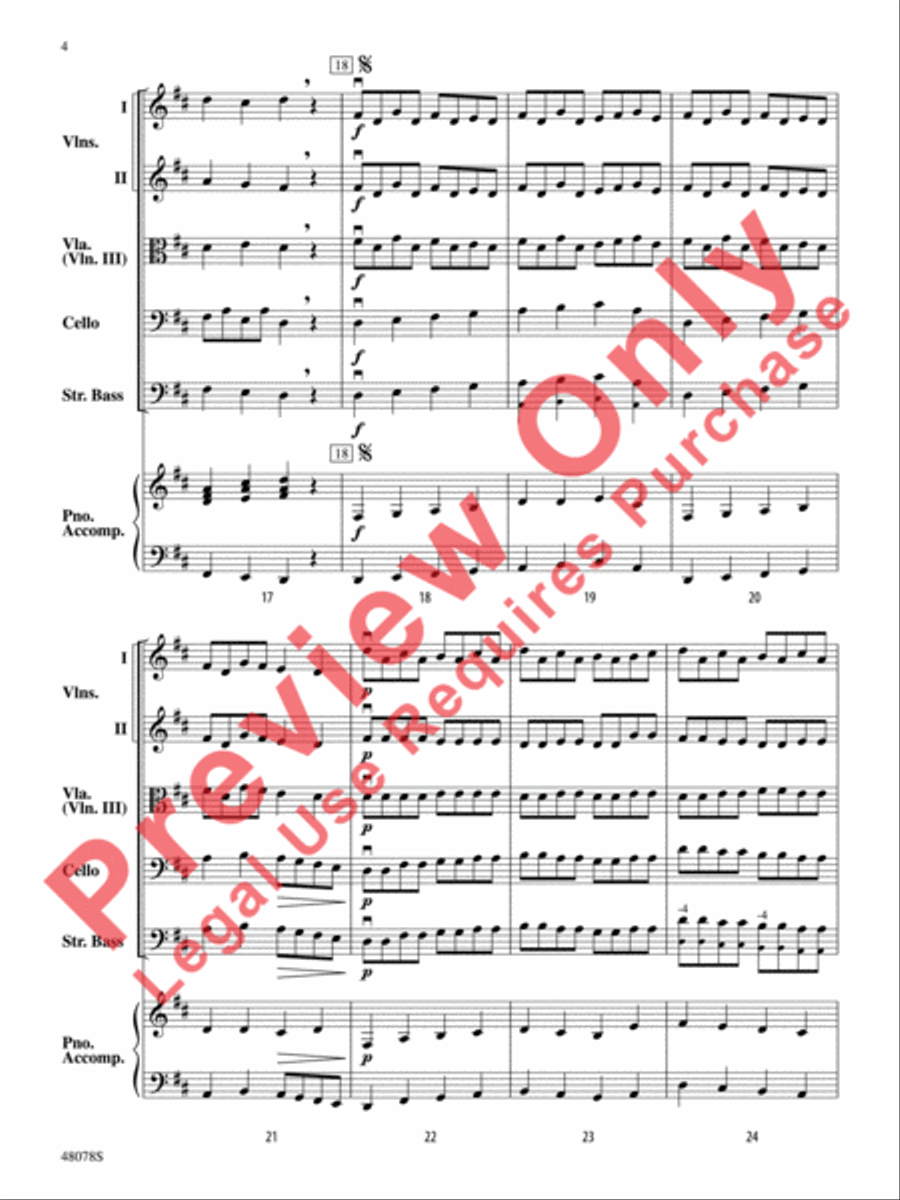 Dizzy Digits String Orchestra scores gallery preview page 5