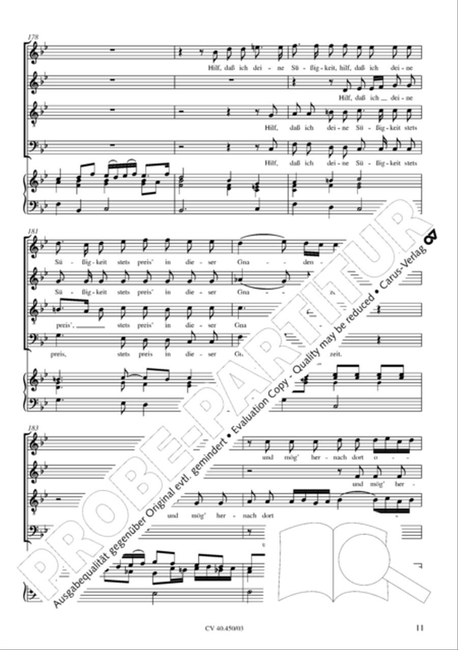 We welcome thee, O bridgegroom fair Choir scores gallery preview page 12