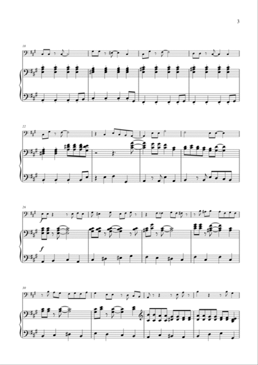 Basin Street Blues Piano scores gallery preview page 3