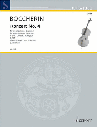 Book cover for Concerto No. 4 C Major