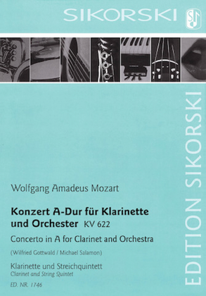 Concerto in A Major for Clarinet and Orchestra, K. 622