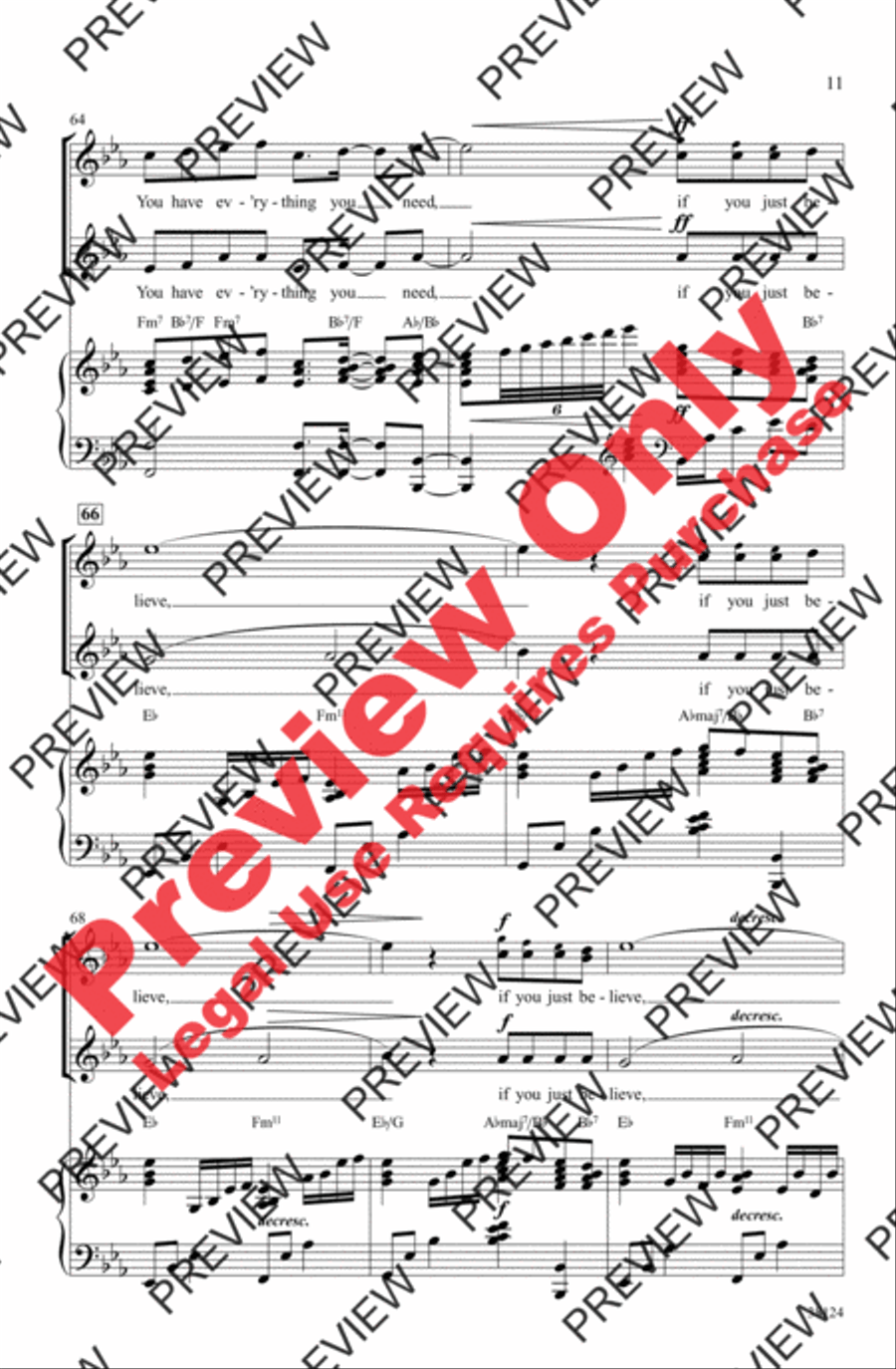 Believe 2-Part scores gallery preview page 11