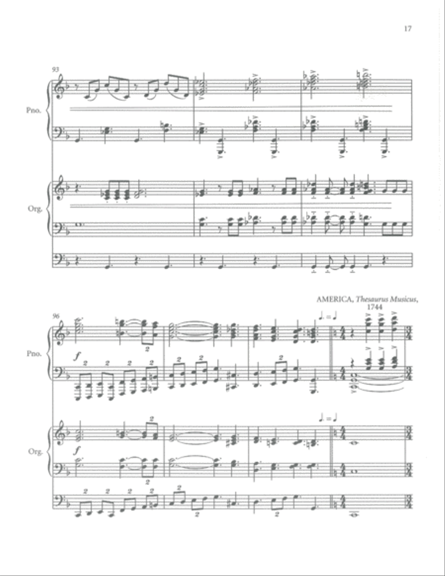 Mine Eyes Have Seen the Glory Organ scores gallery preview page 15