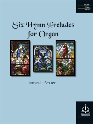Book cover for Six Hymn Preludes for Organ