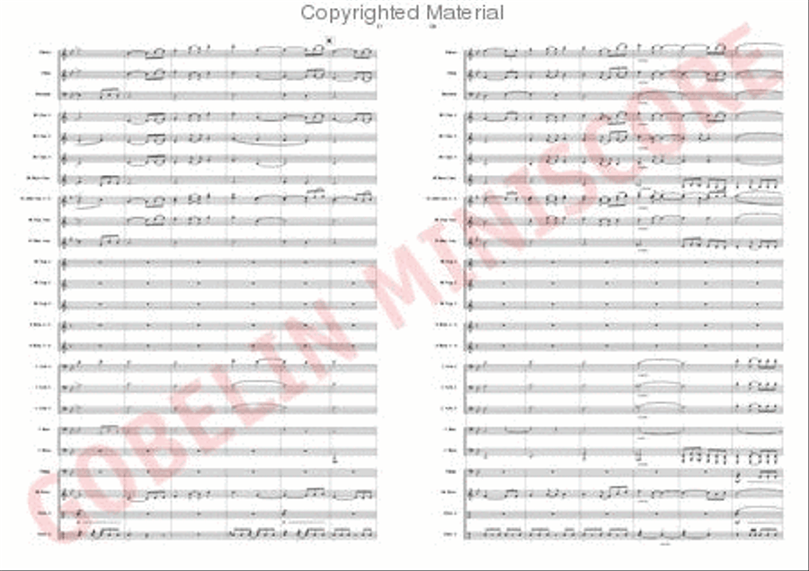 Land of Legends Concert Band scores gallery preview page 9