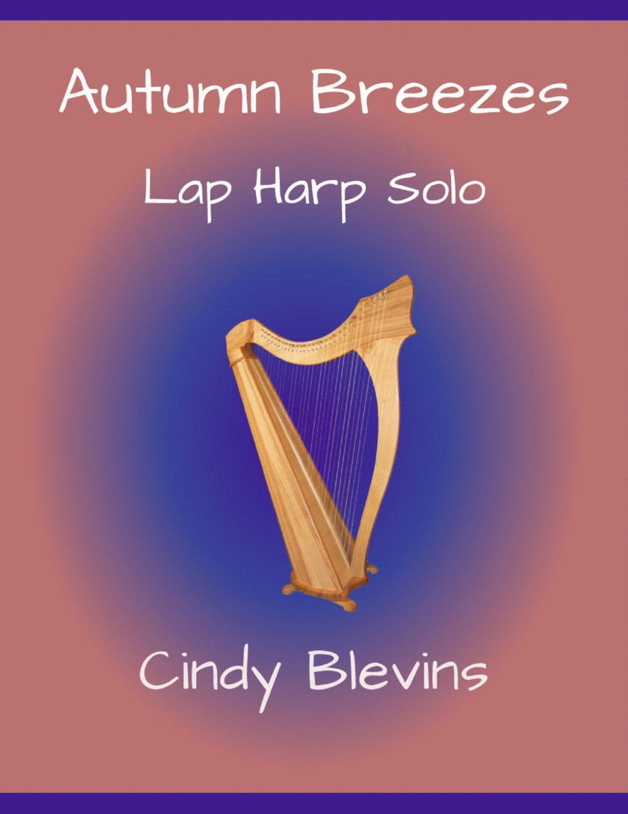 Autumn Breezes, original solo for Lap Harp Lap Harp scores gallery preview page 1
