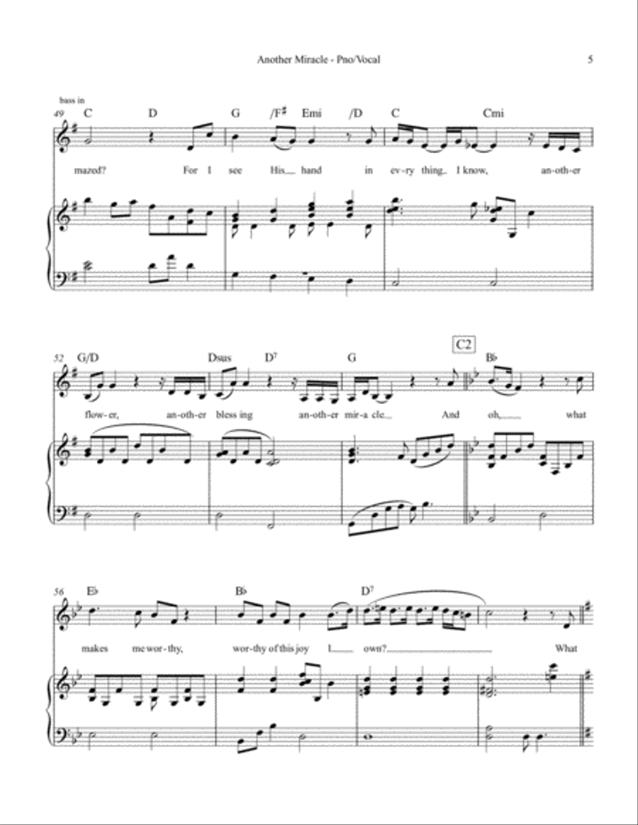 Another Miracle Voice scores gallery preview page 5