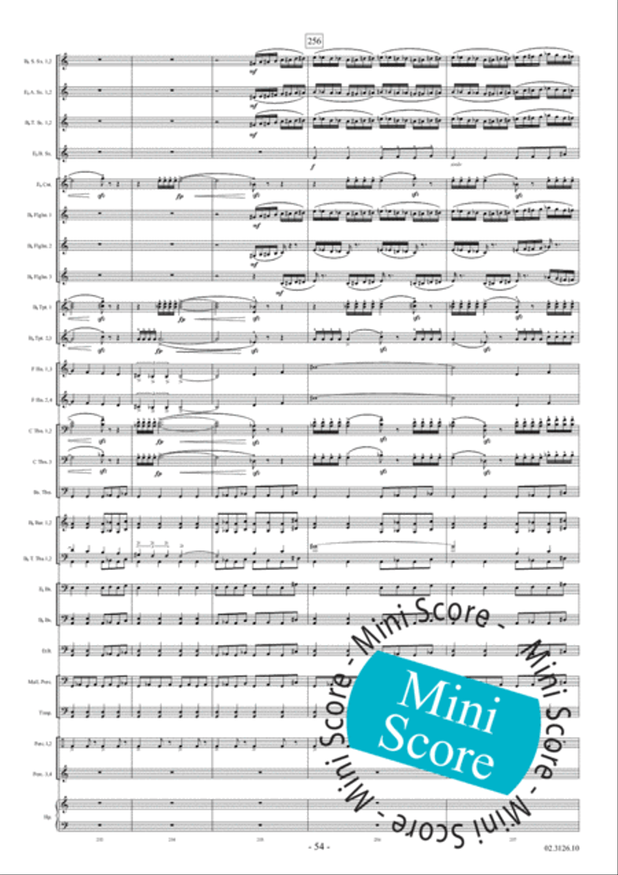 Migyur Fanfare Band scores gallery preview page 60