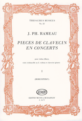 Pieces de clavecin en concerts I pour violon (flu