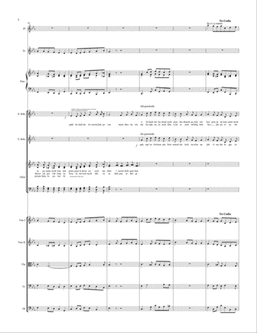 Chrystus (Oratorium na Wielki Post) Chamber Orchestra scores gallery preview page 5