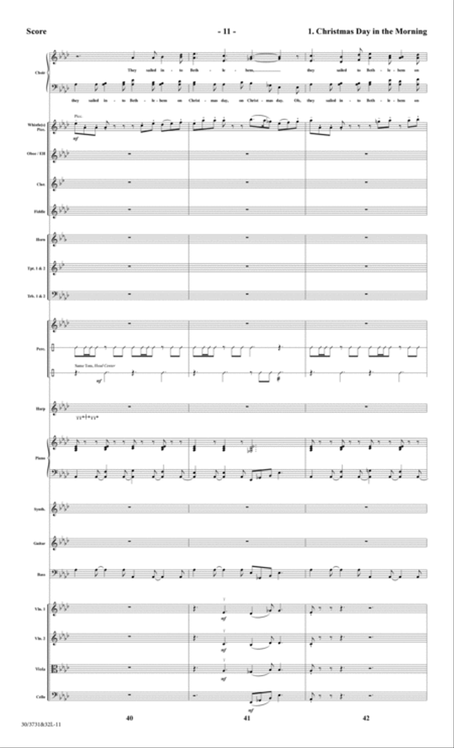 Have You Heard? - Full Score (Digital Download) Choir scores gallery preview page 13