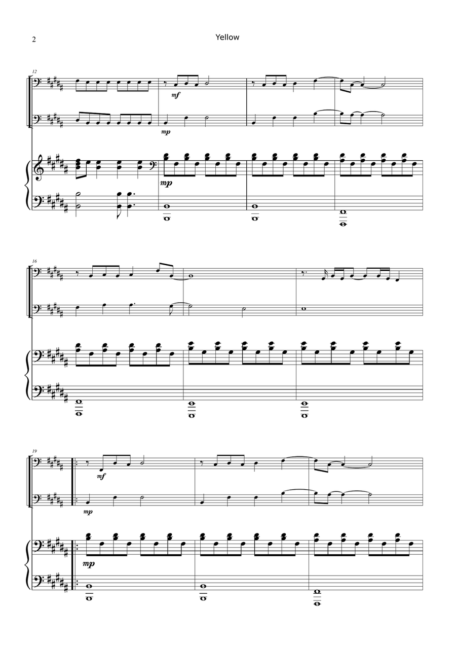 Yellow Brass Duet scores gallery preview page 2