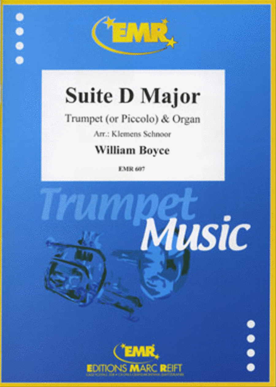 Suite D-Dur by William Boyce Piccolo Trumpet - Sheet Music