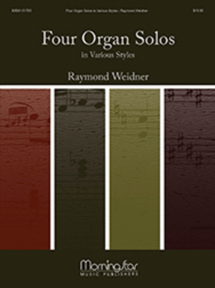 Book cover for Four Organ Solos in Various Styles