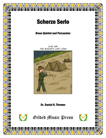 Scherzo Serio (for Brass Quintet & Optional Percussion) image number null
