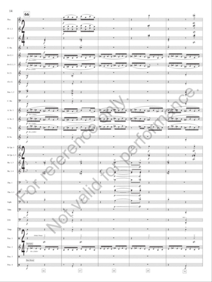 Arkansas Traveler Arkansas Traveler Concert Band scores gallery preview page 15