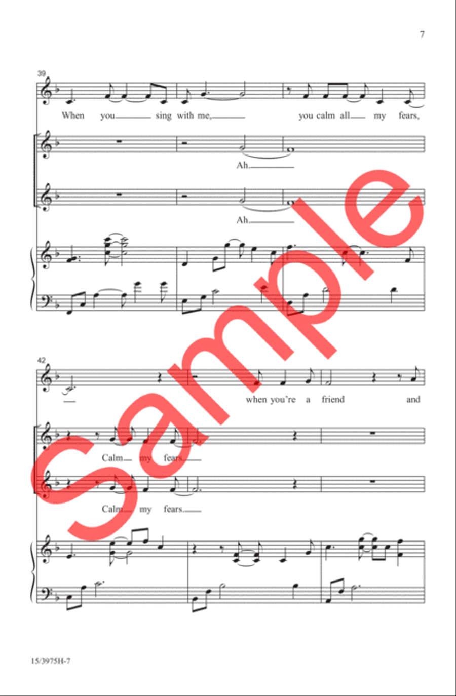 When Our Voices Unite 2-Part scores gallery preview page 7