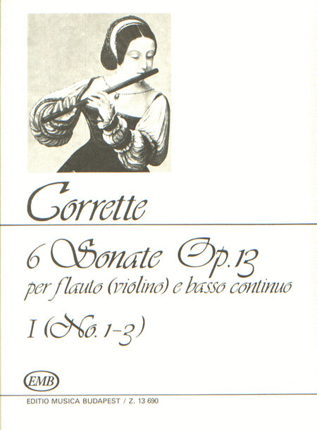 6 Sonate Per Flauto (Violino) E Basso Continuo I O