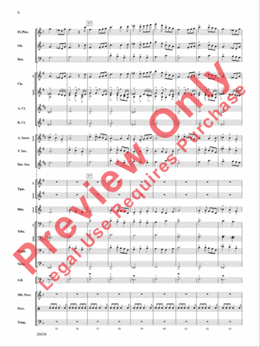 Eire Concert Band scores gallery preview page 9