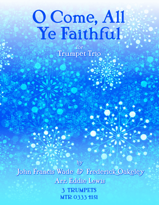 Book cover for O Come All Ye Faithful Trumpet Trio