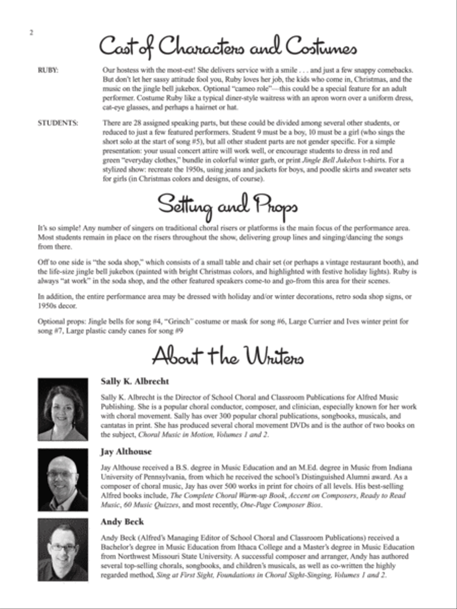 Jingle Bell Jukebox Jingle Bell Jukebox 2-Part scores gallery preview page 3