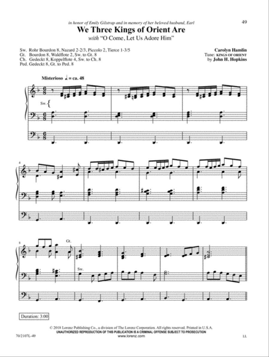 Seasons of the Heart Seasons of the Heart Organ Solo scores gallery preview page 12