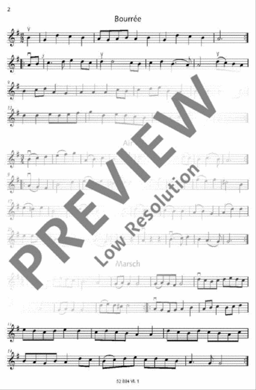 Suite G major Cello scores gallery preview page 10