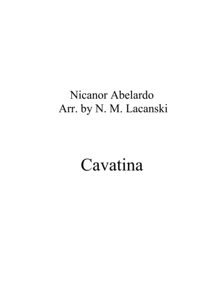 Cavatina image number null