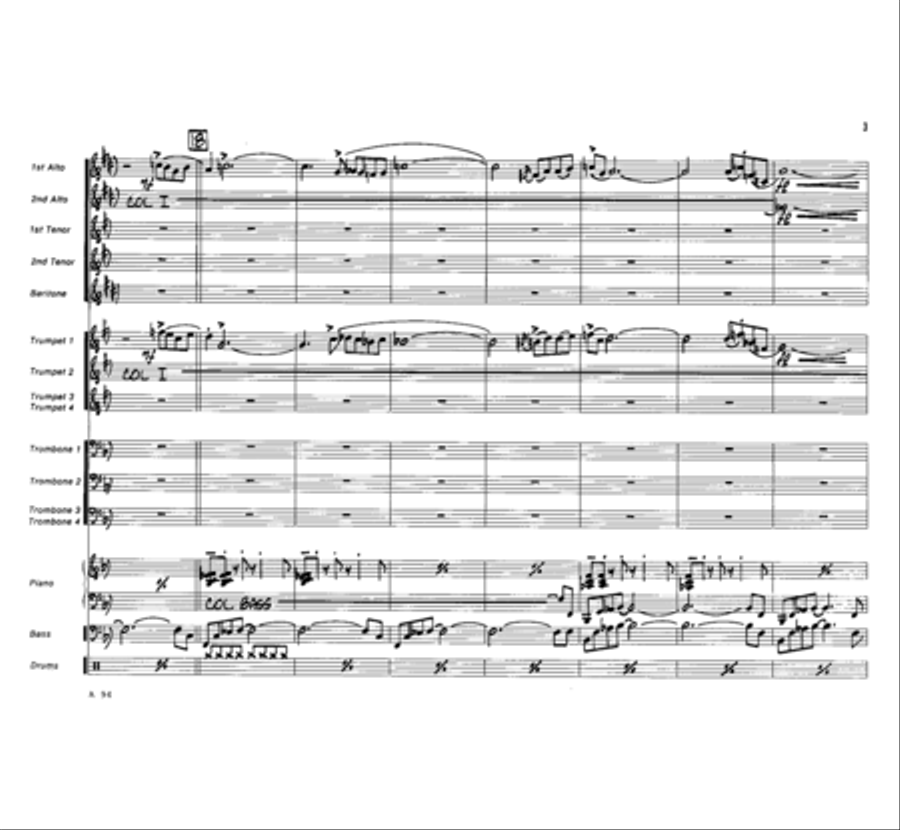 Storm Warning Storm Warning Jazz Ensemble scores gallery preview page 4