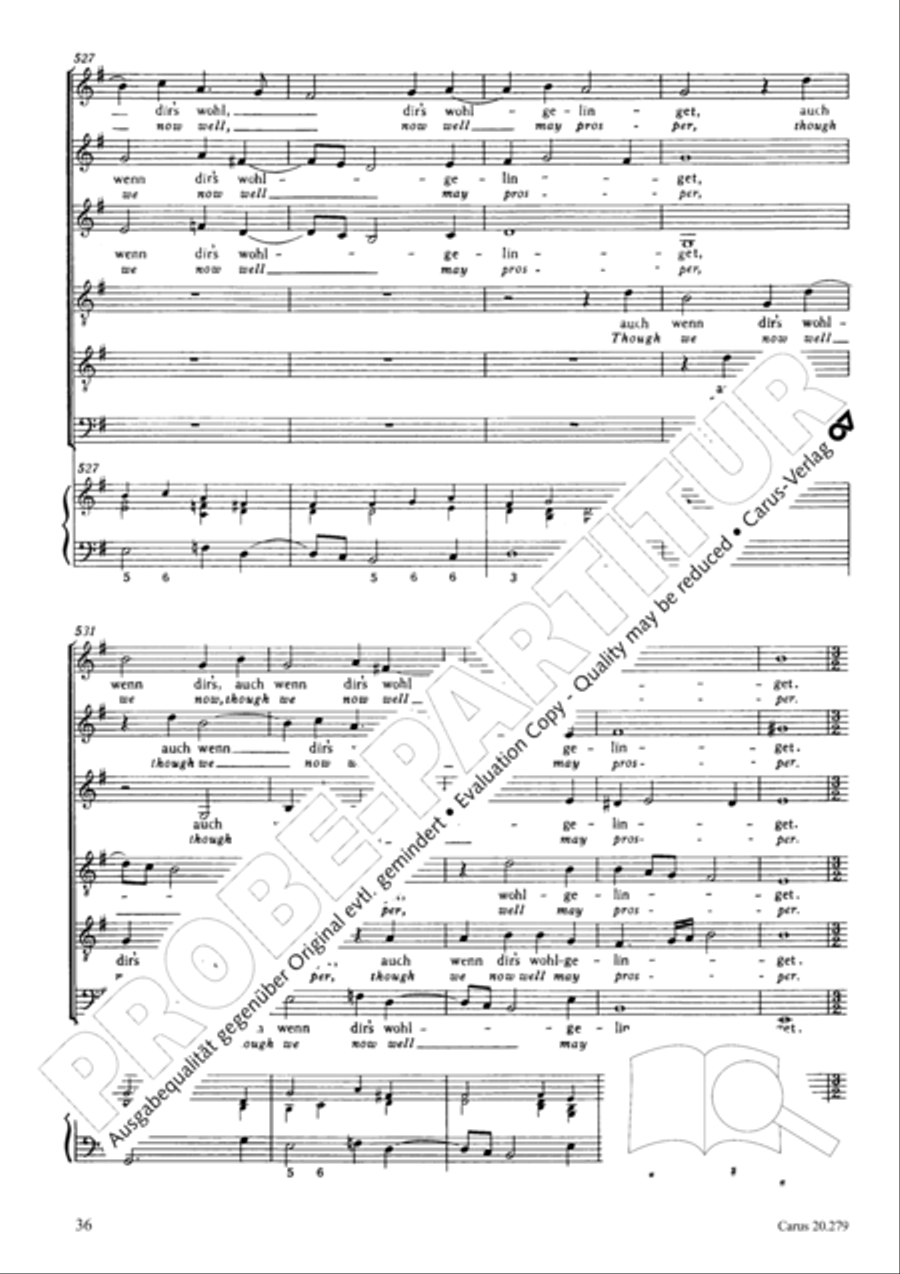 Musikalische Exequien I-III Score scores gallery preview page 39