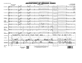 Adventures Of Indiana Jones (Raiders March) (arr. Paul Lavender) - Full Score