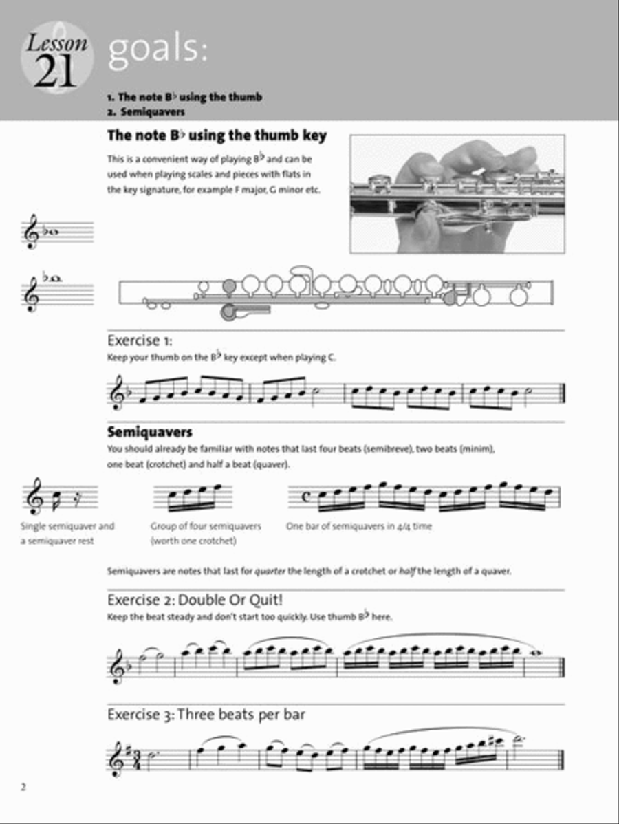 A New Tune a Day – Flute, Book 2 Concert Band Methods scores gallery preview page 3