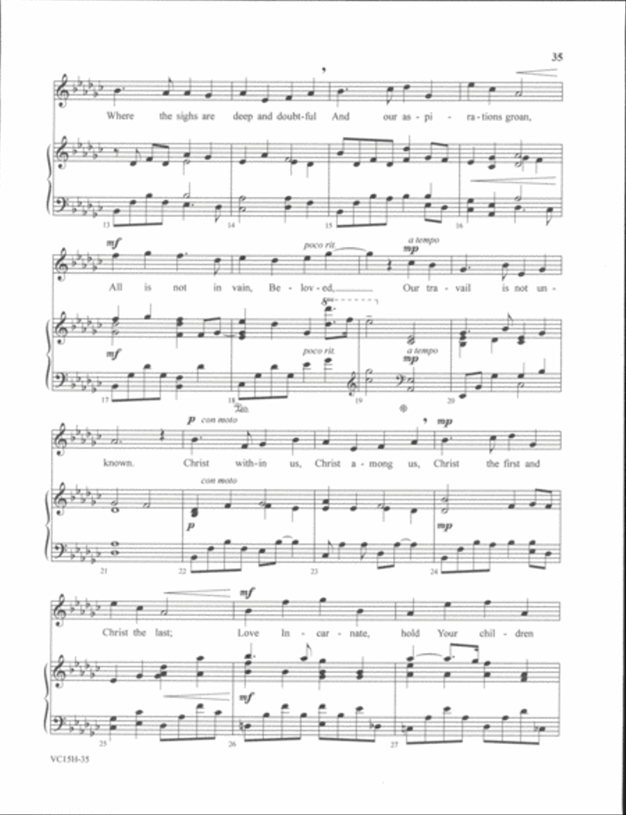 Sacred Solos of Dan Forrest - high voice High Voice scores gallery preview page 13