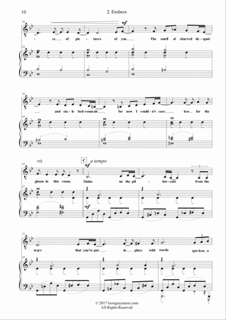 Embers from 'Marionette' Voice scores gallery preview page 3