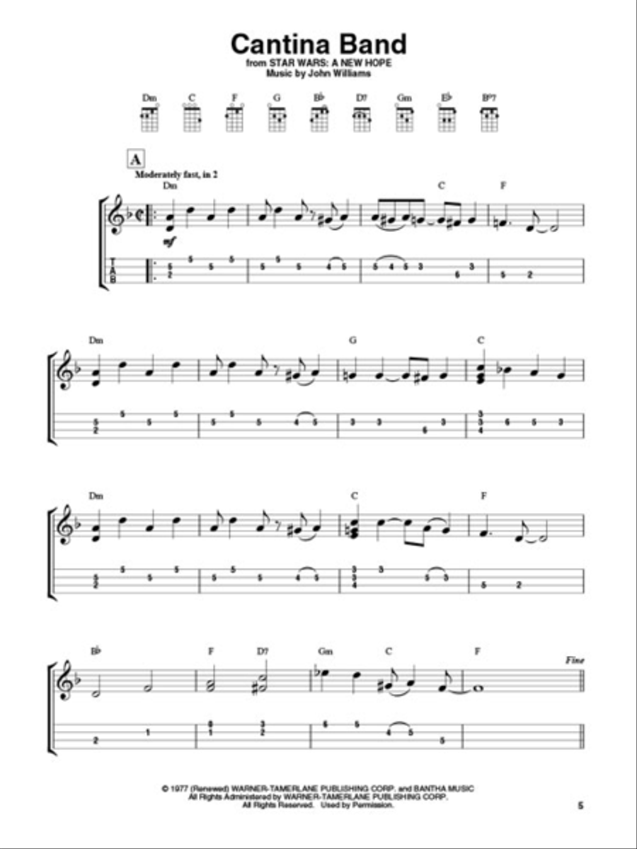 Star Wars – Ukulele Ukulele scores gallery preview page 4