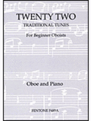 Book cover for Twenty Two Traditional Tunes