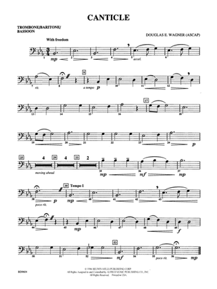 Canticle: 1st Trombone